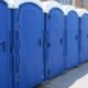 porta potty in outdoor setting