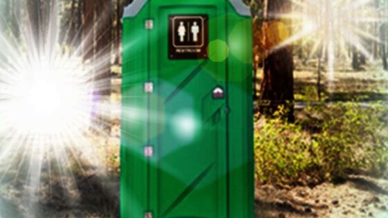 porta potty camping