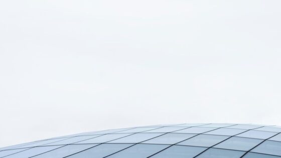 gray glass roof