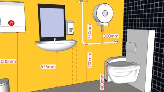 porta potty dimensions