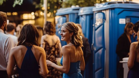 porta potty camping